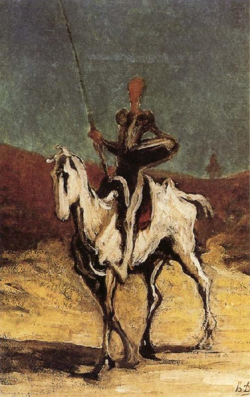 Don Quixote, Honore Daumier